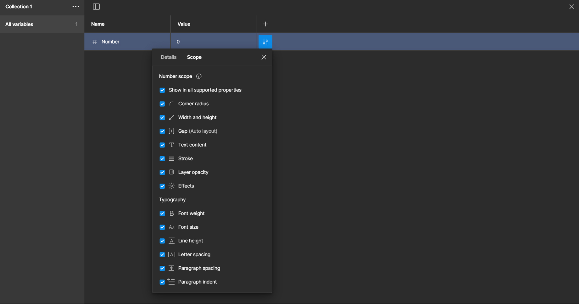 figma variables